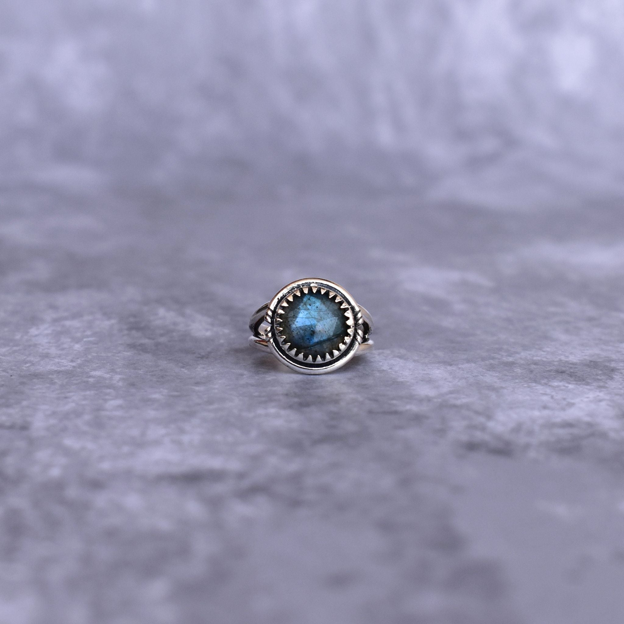 Celestial Charm - Labradorite Ring