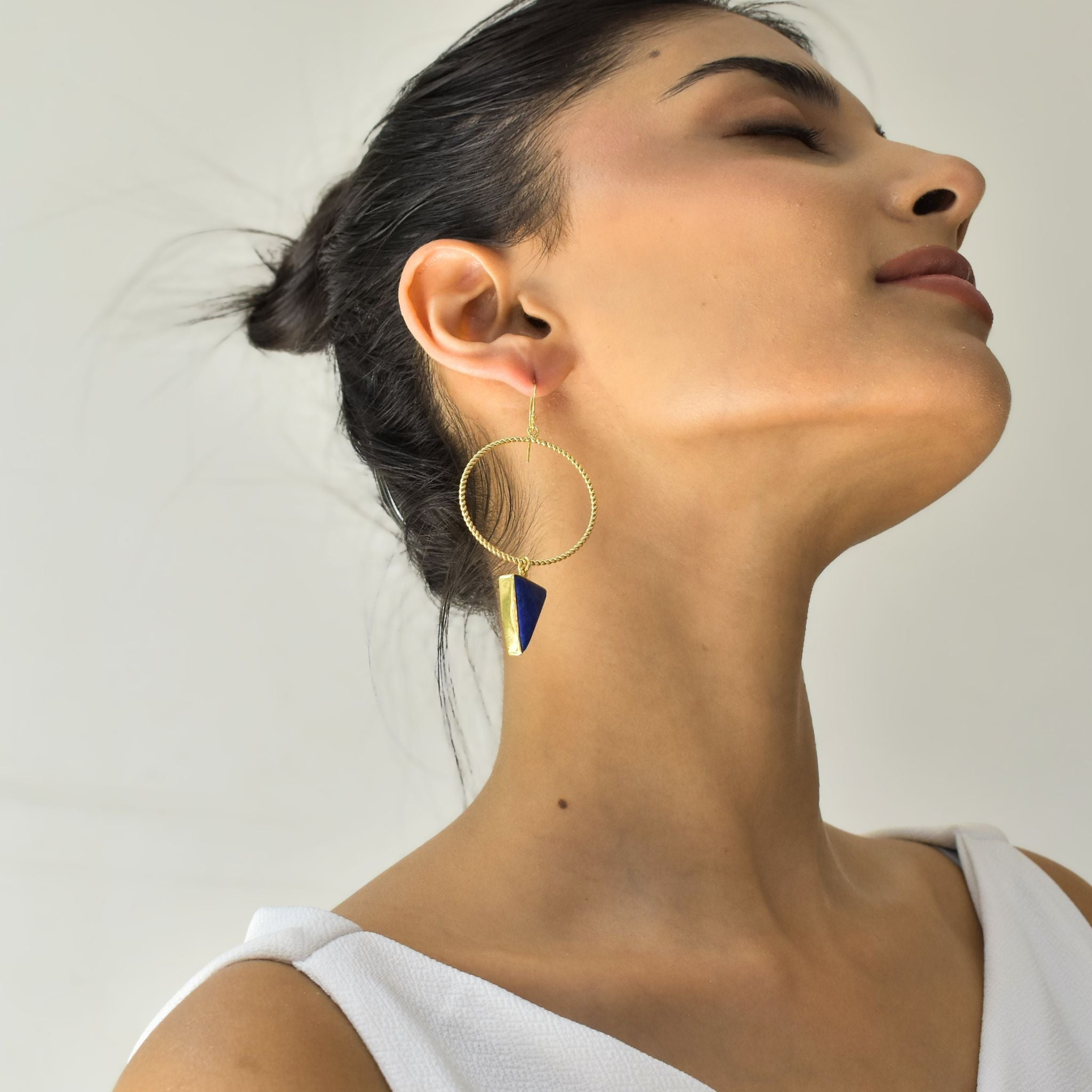 Nexus - Lapis lazuli Earrings