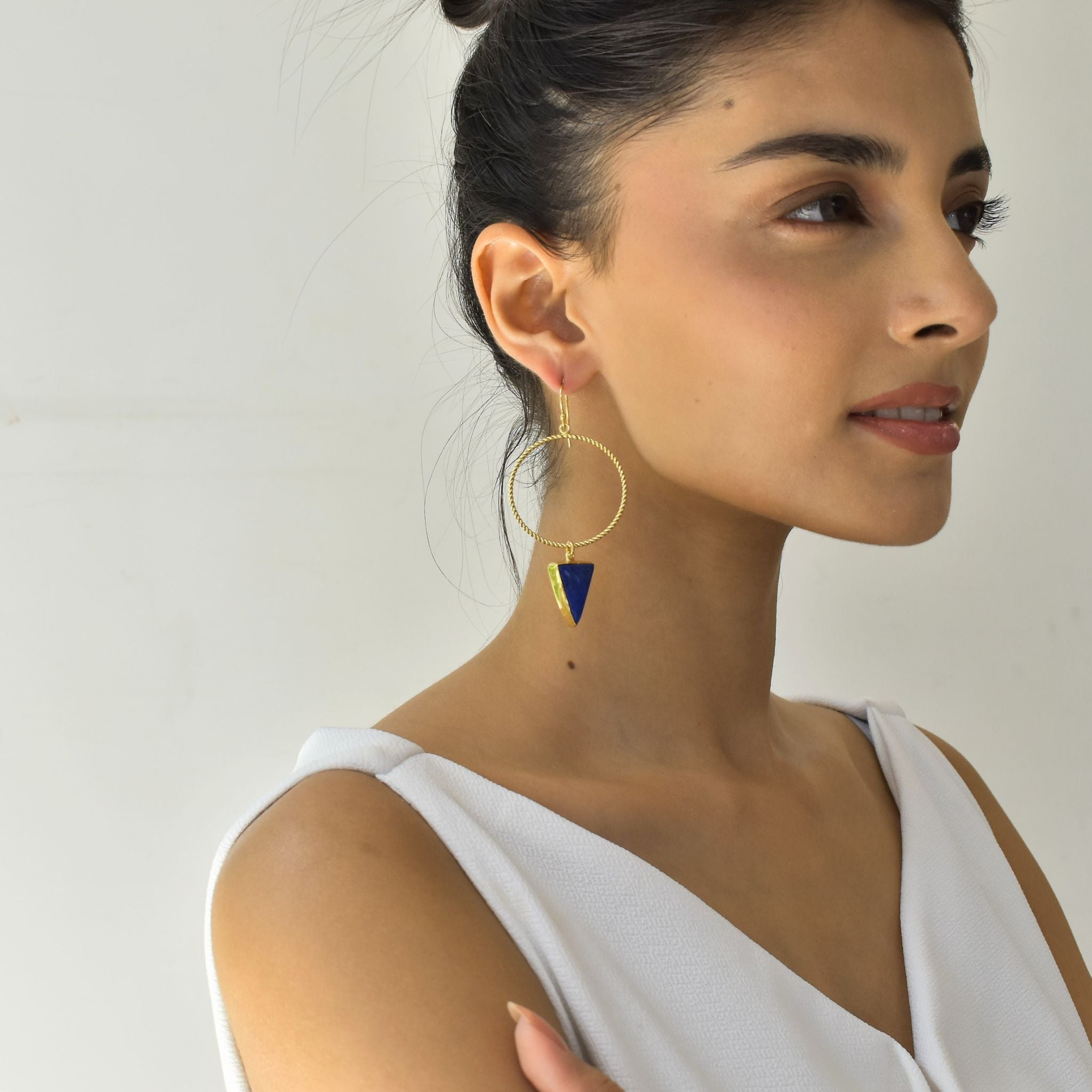 Nexus - Lapis lazuli Earrings