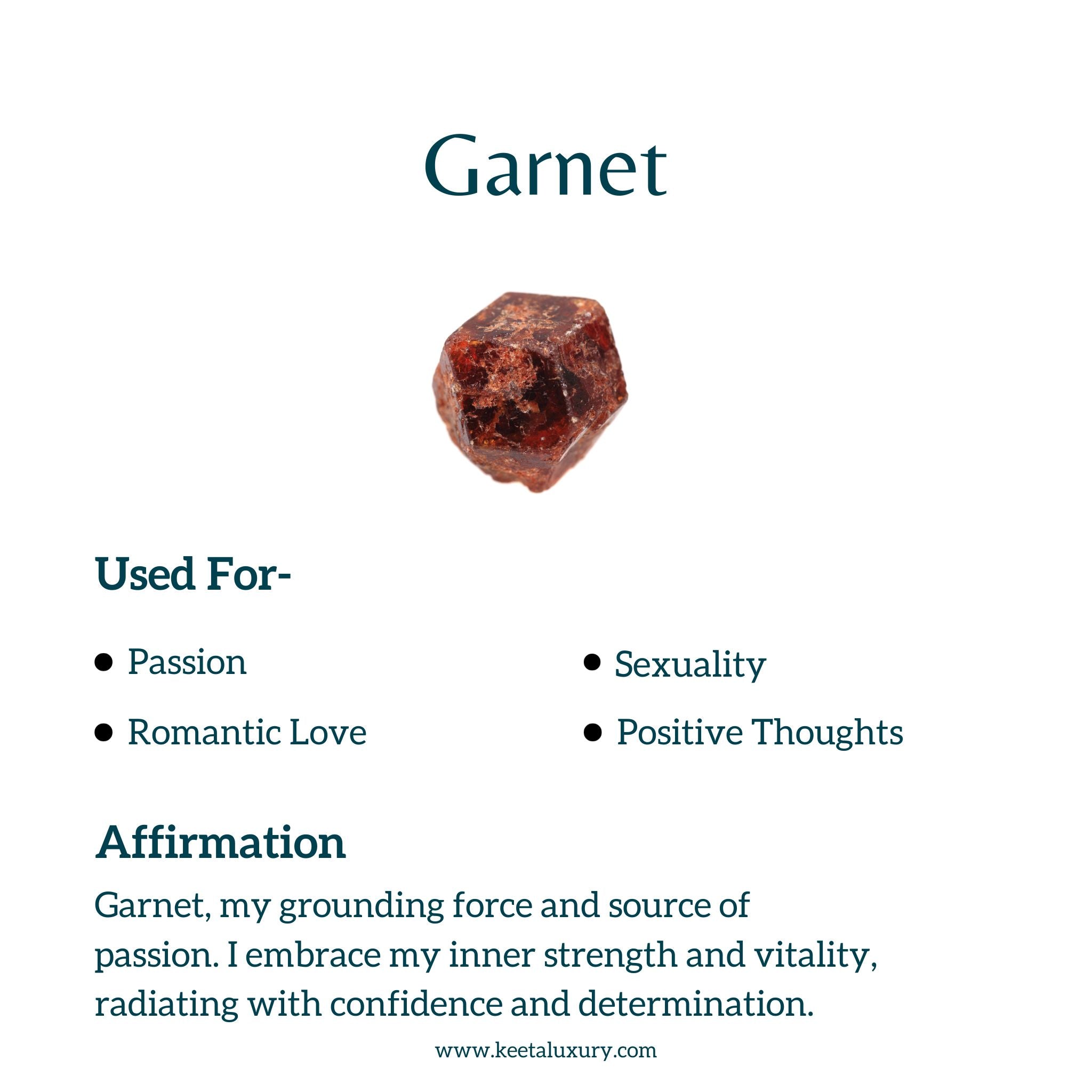 Starlight - Garnet Ring