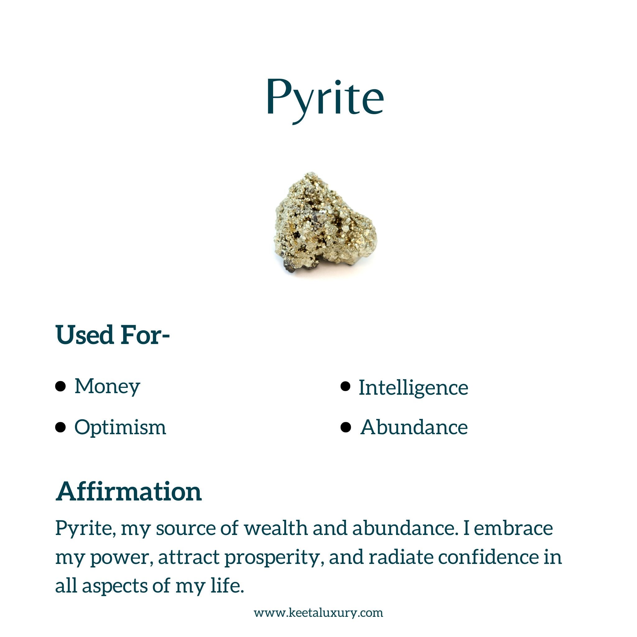 Organic - Pyrite necklace