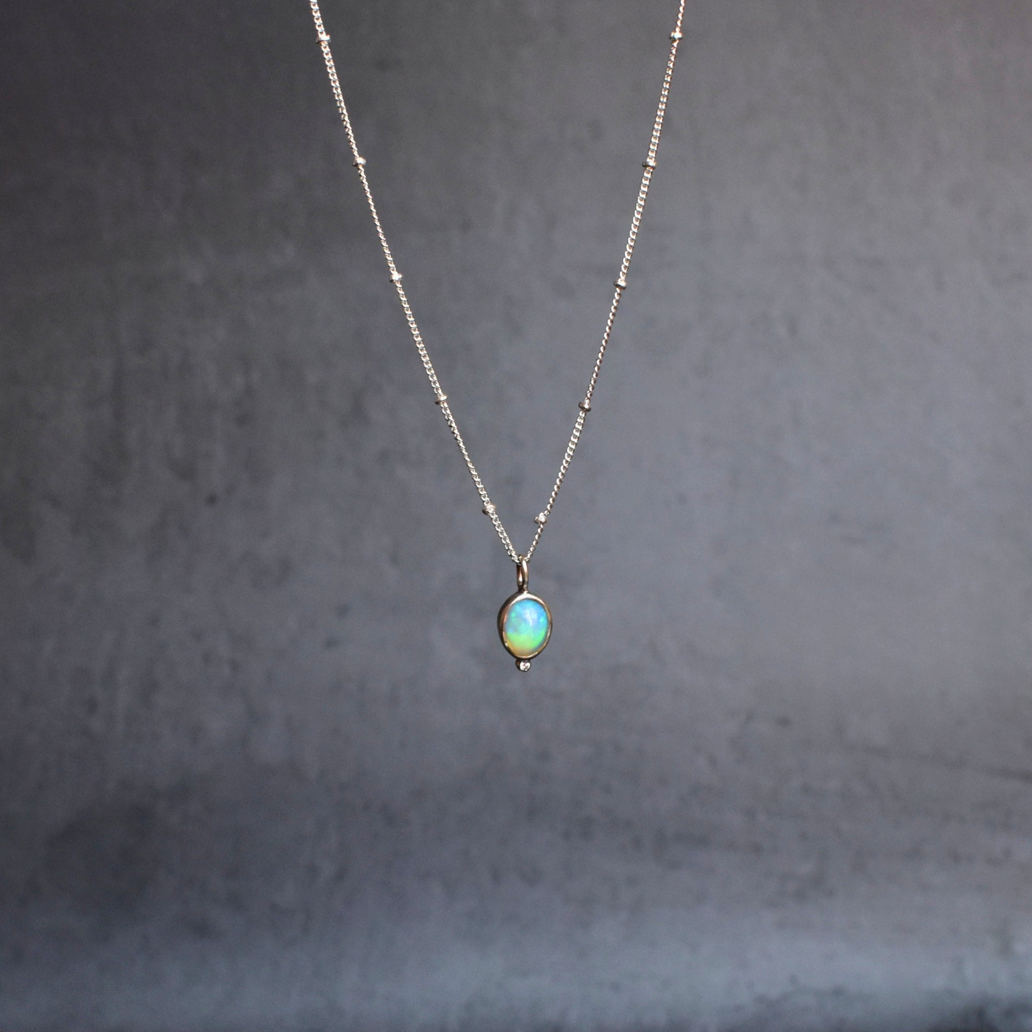 Everglow - Opal Necklace