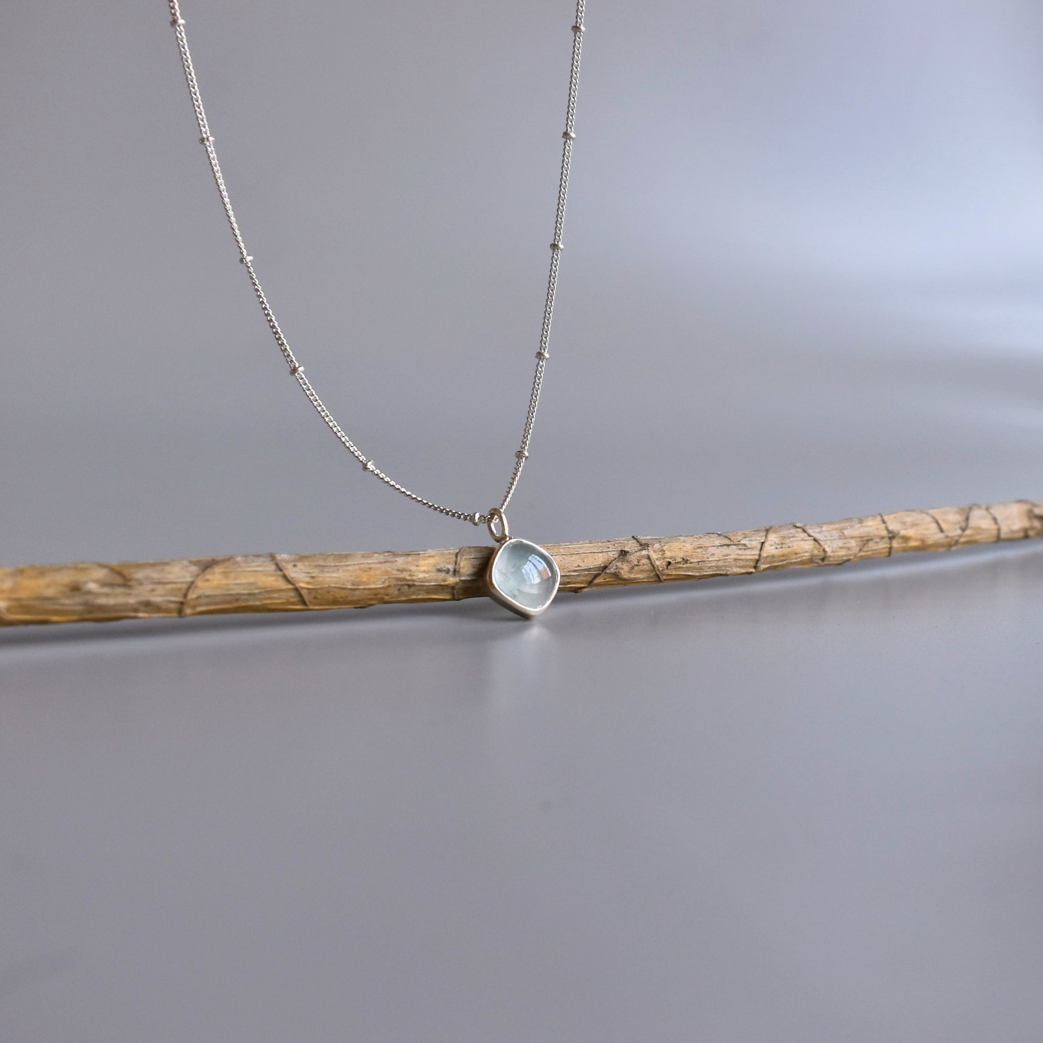 Solace - Aquamarine necklace
