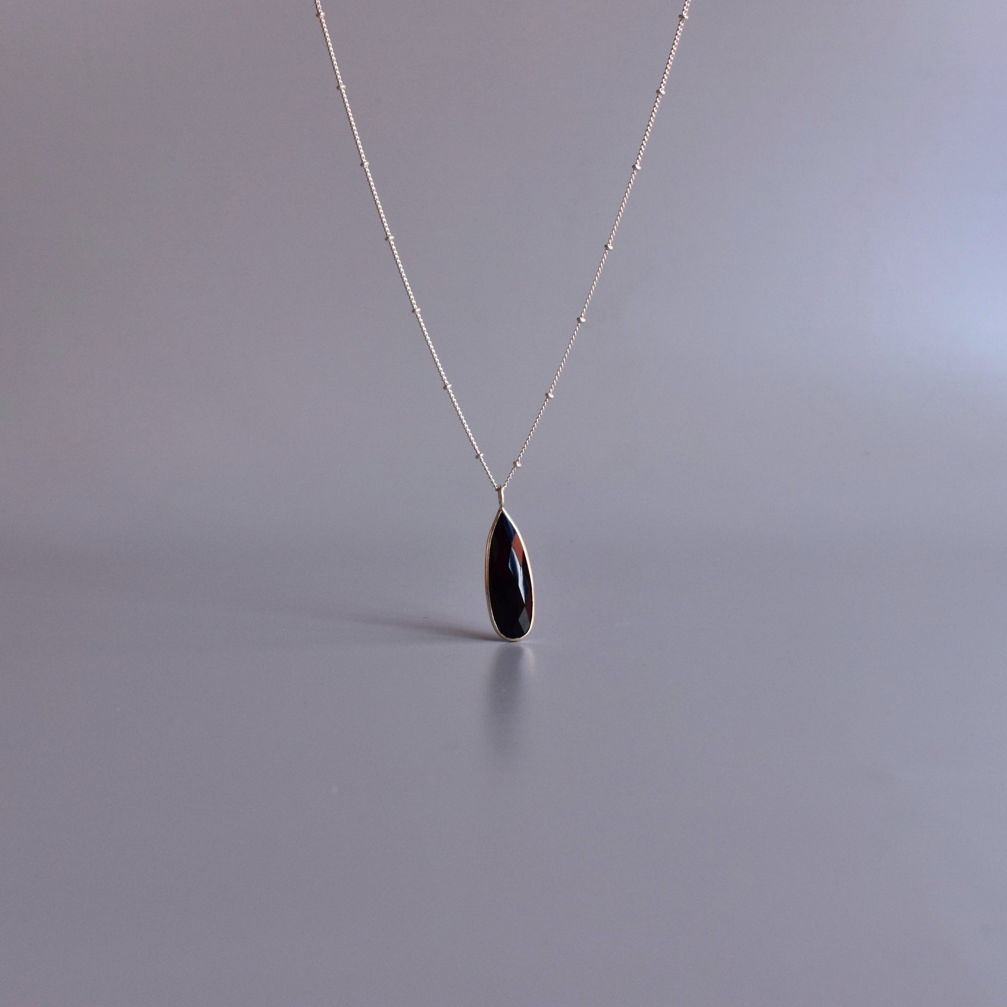 Cascade - Black Onyx Necklace