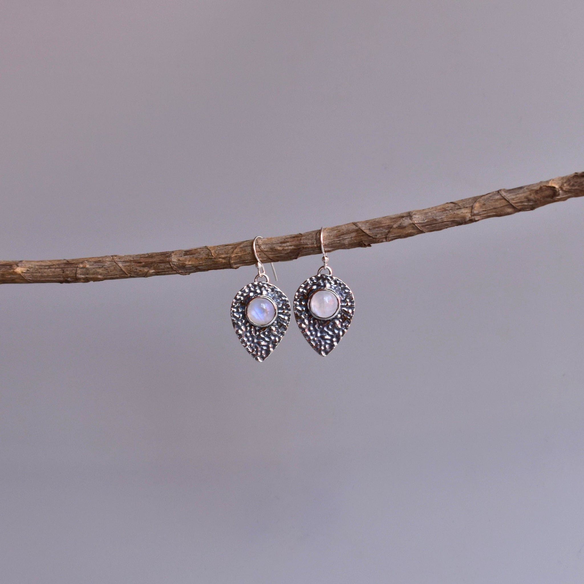 Pavo - Moonstone Dangle