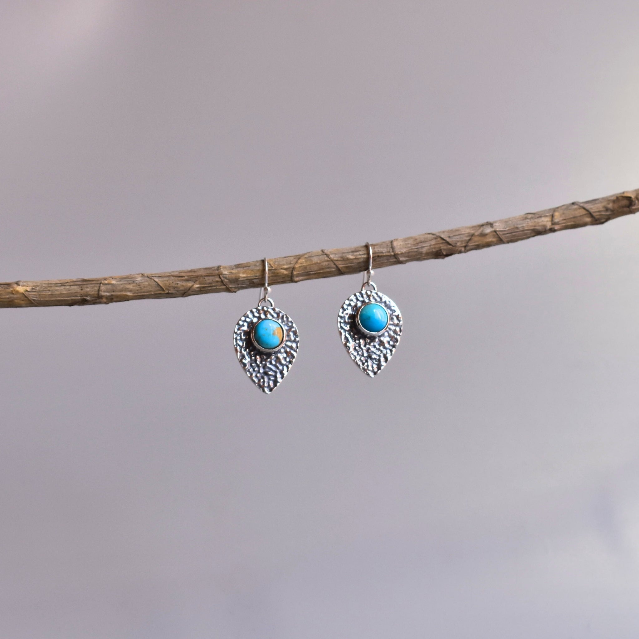 Pavo - Turquoise Earrings