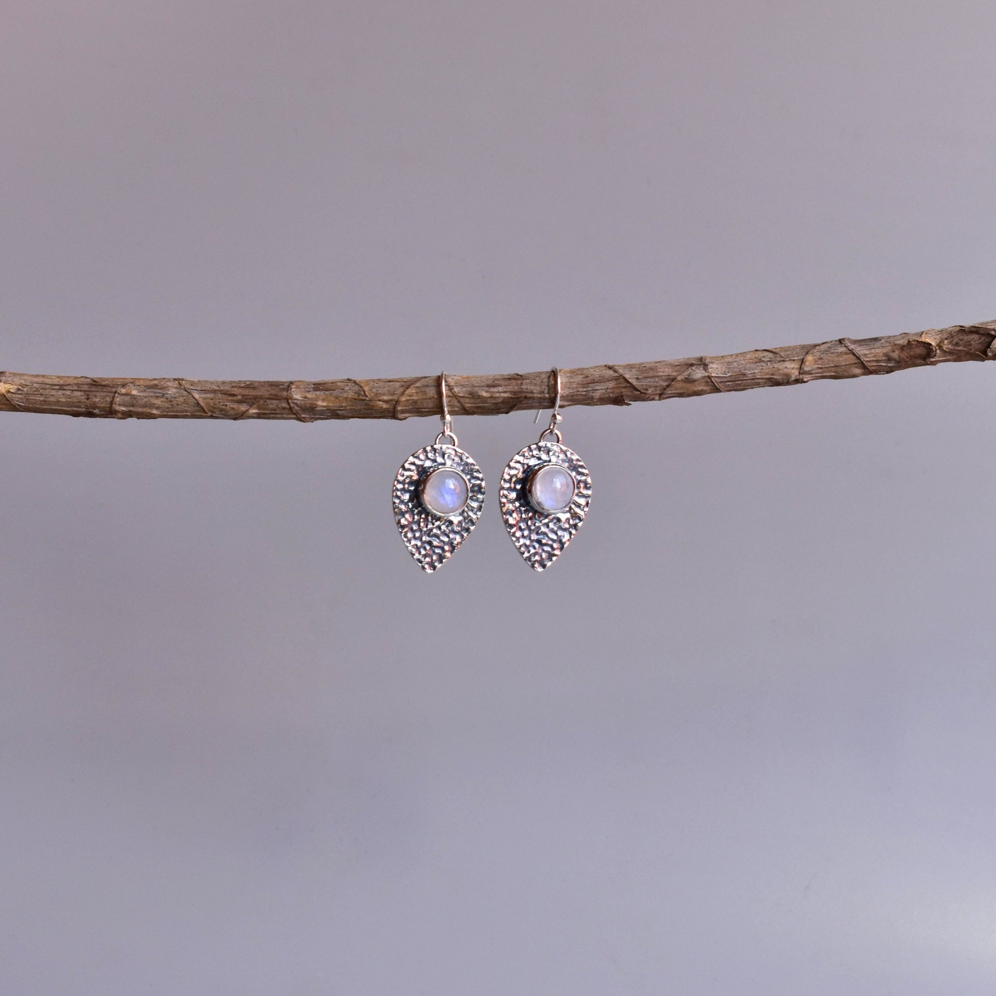 Pavo - Moonstone Dangle