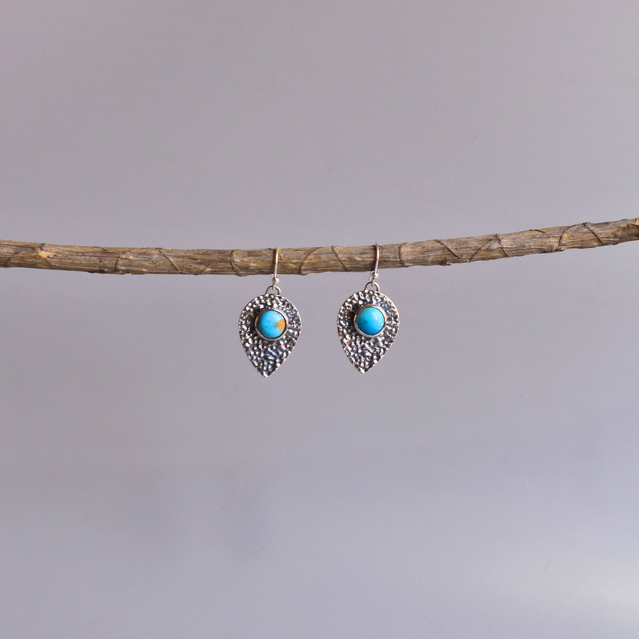 Pavo - Turquoise Earrings