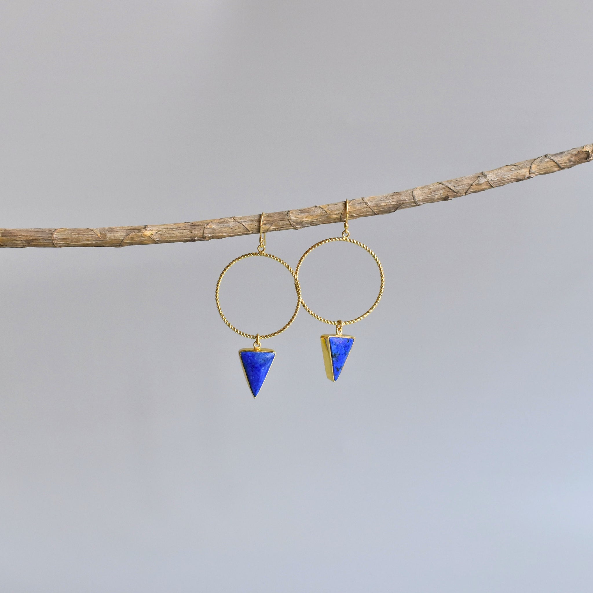 Nexus - Lapis lazuli Earrings