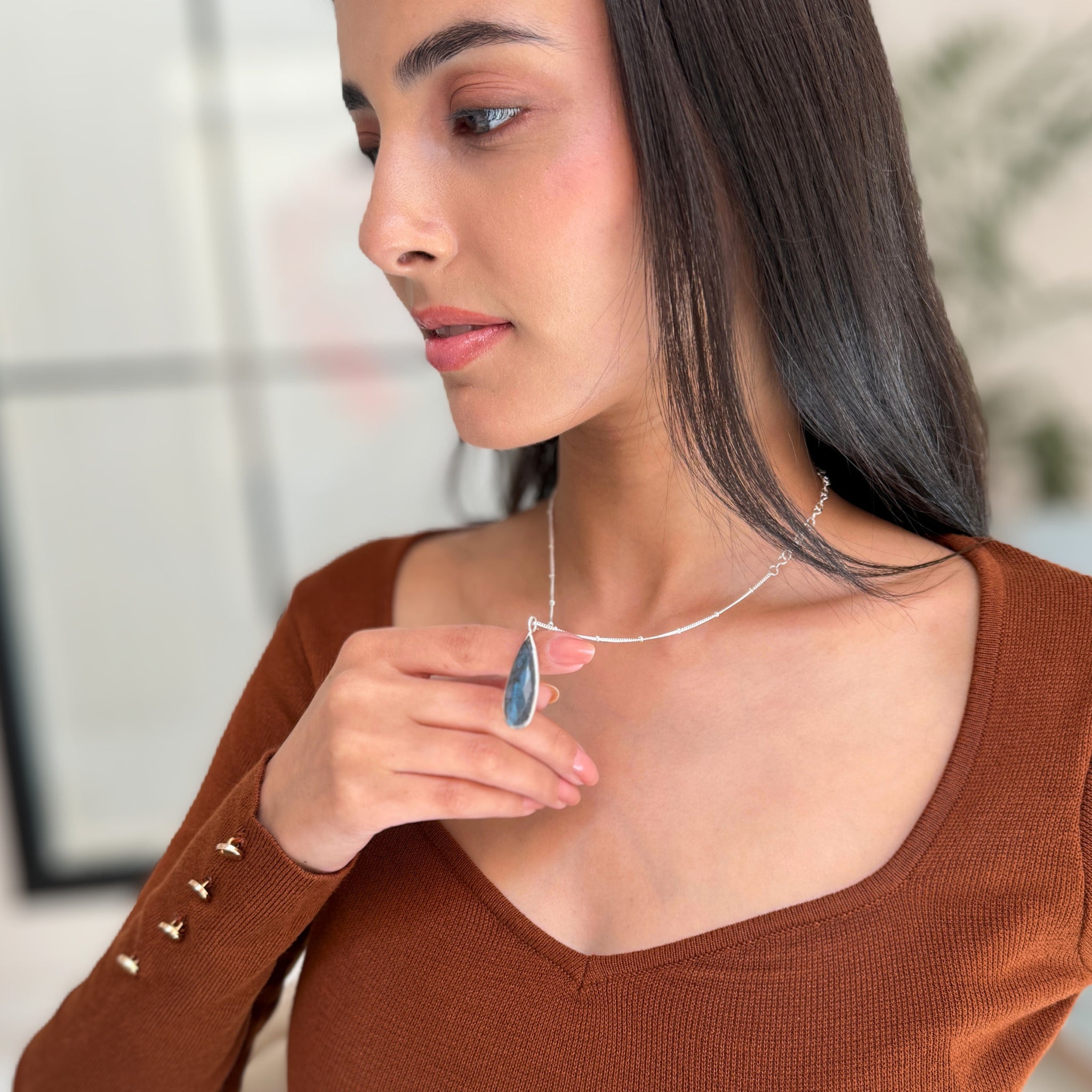Cascade - Labradorite Necklace