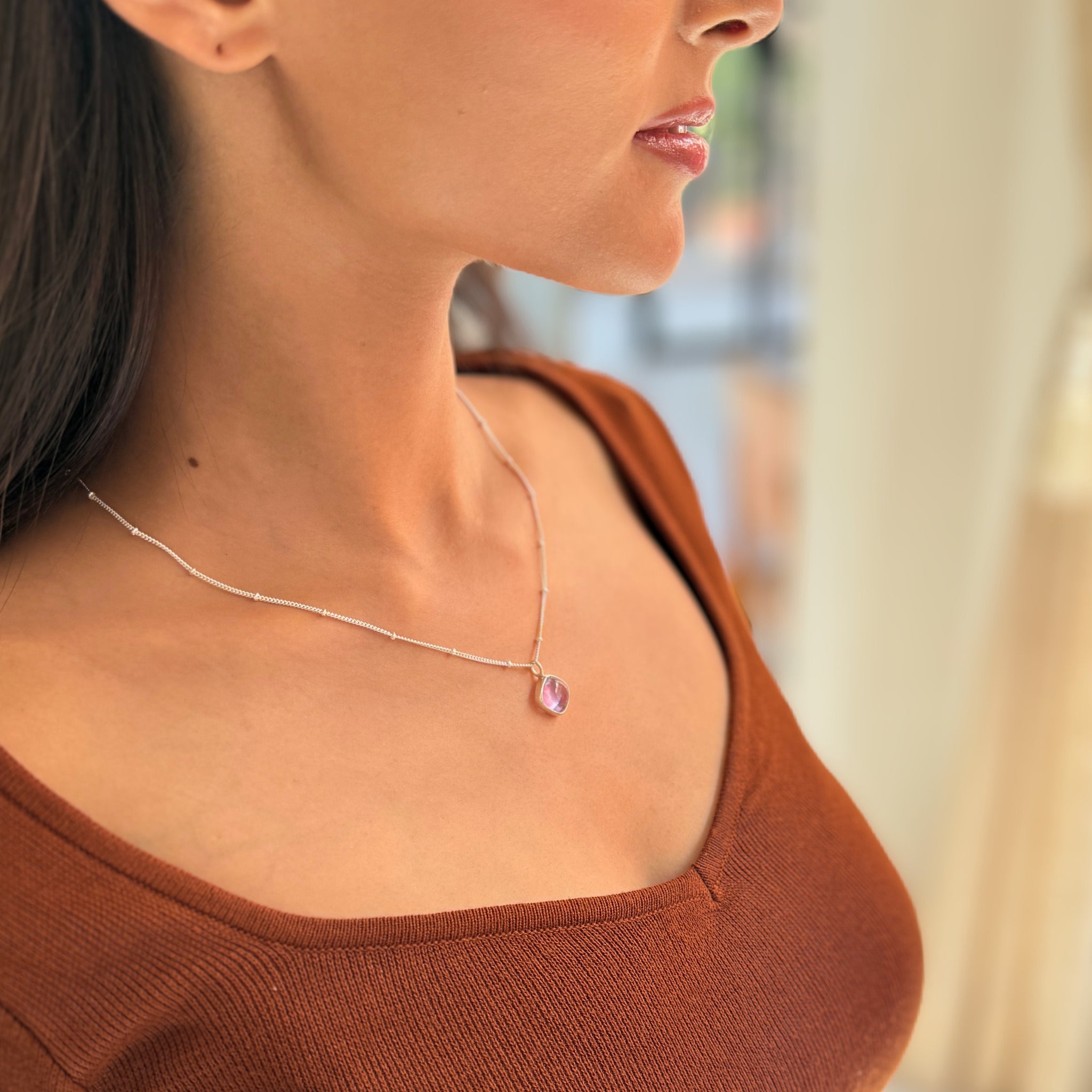 Solace - Amethyst Necklace