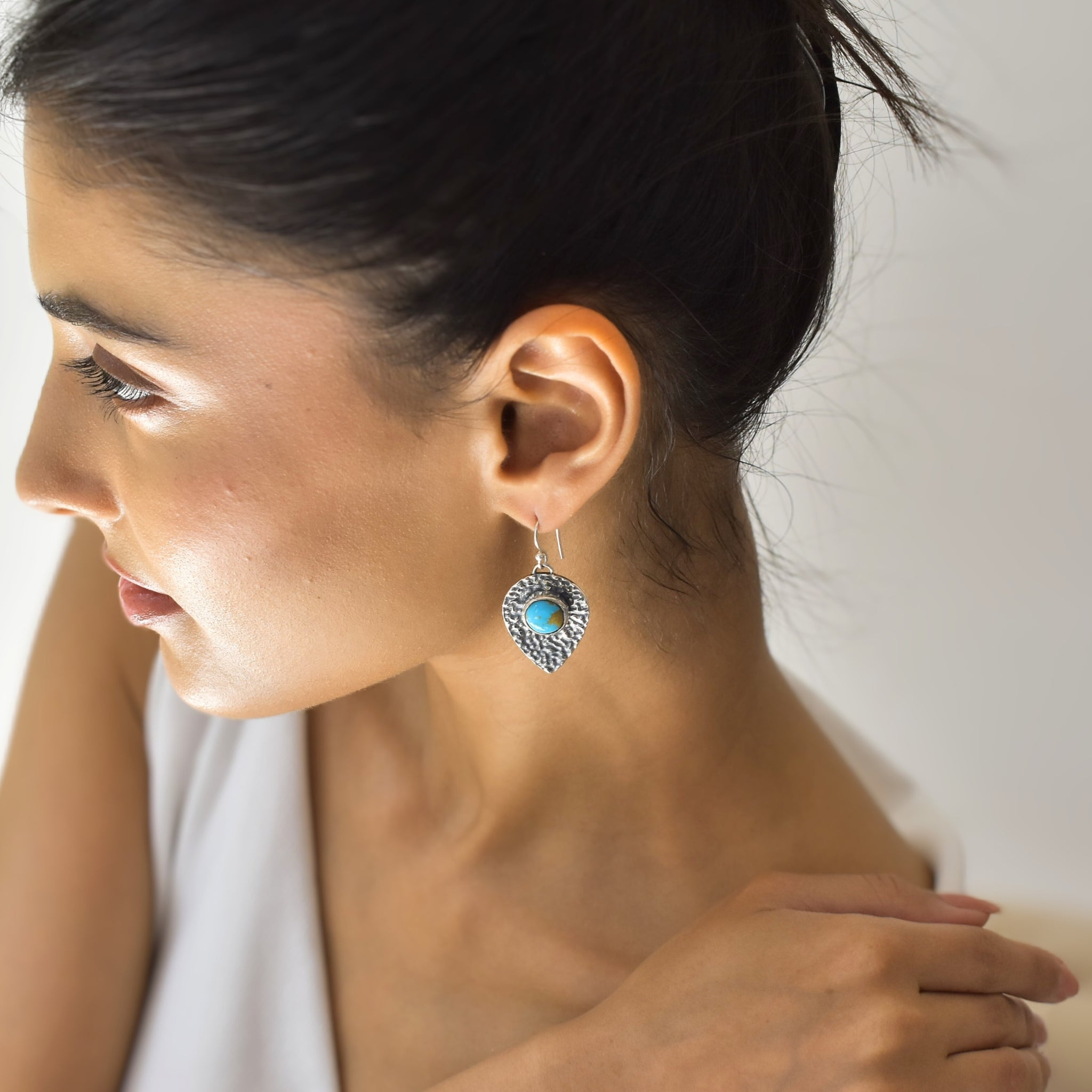 Pavo - Turquoise Earrings