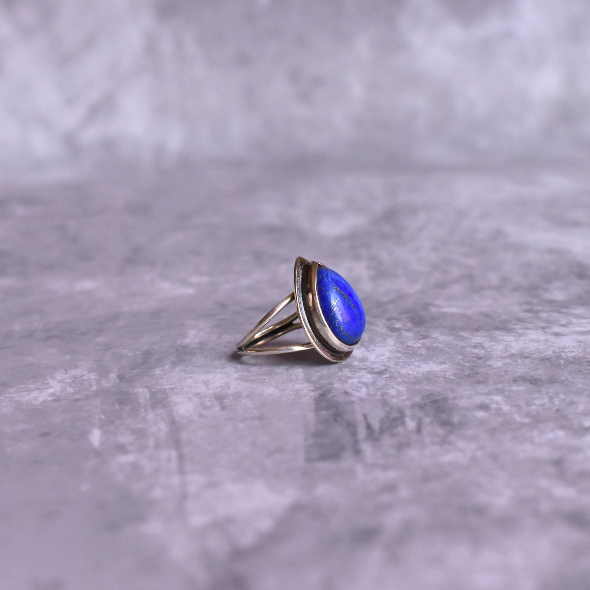 Himmlisches Blau - Lapislazuli-Ring