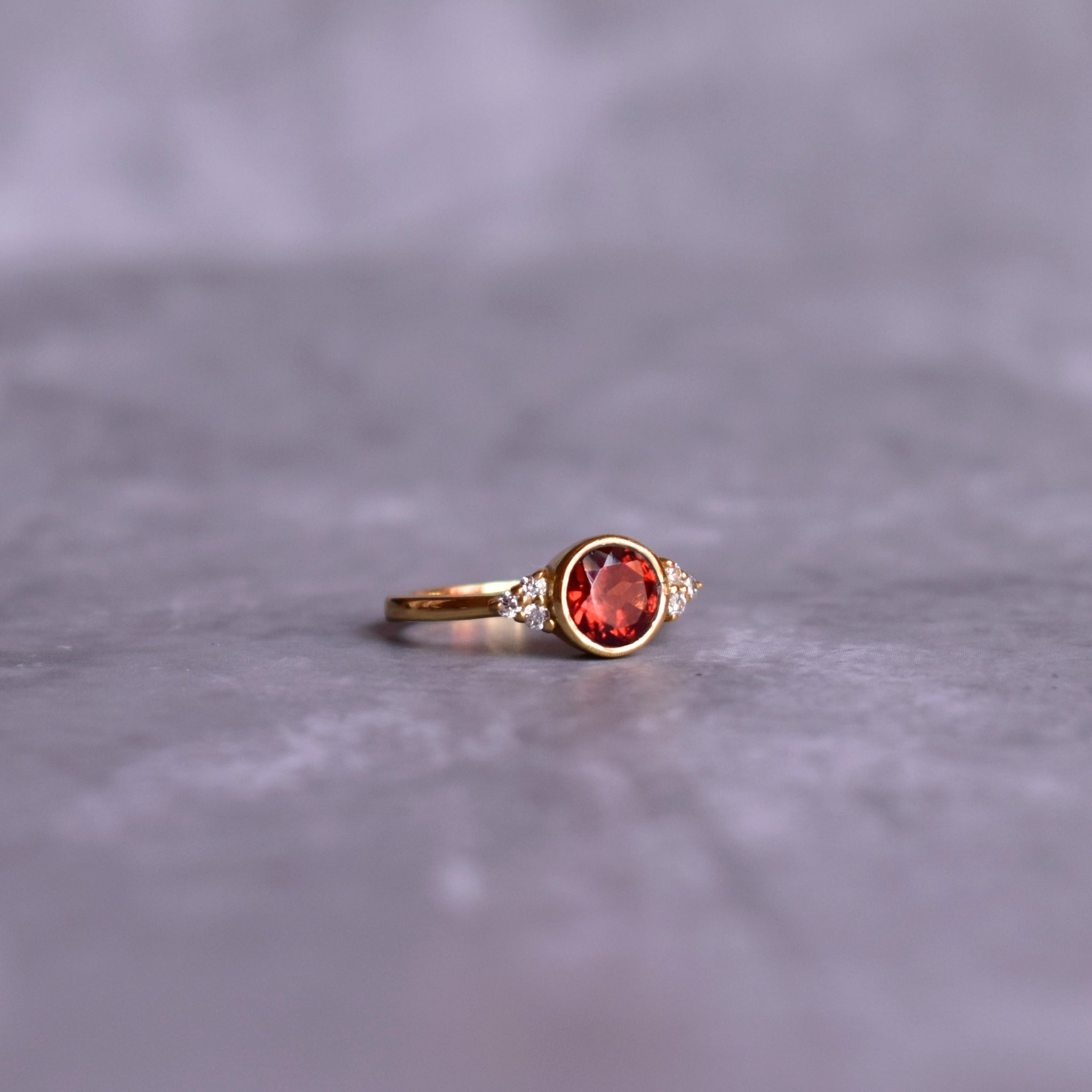 Starlight - Garnet Ring
