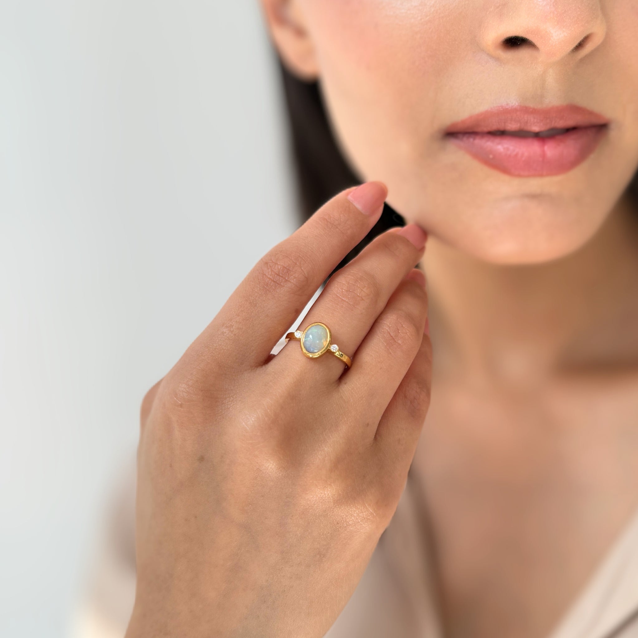 Solara - Opal Ring