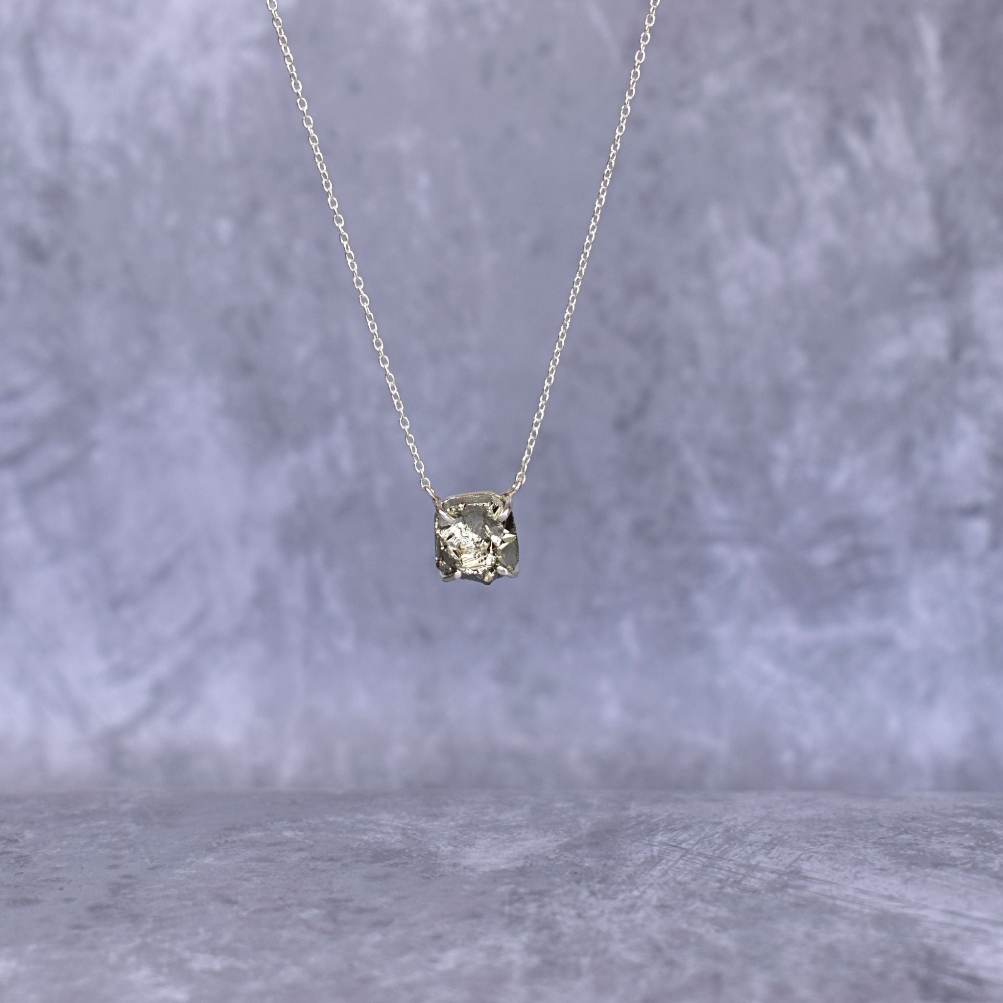Organic - Pyrite necklace