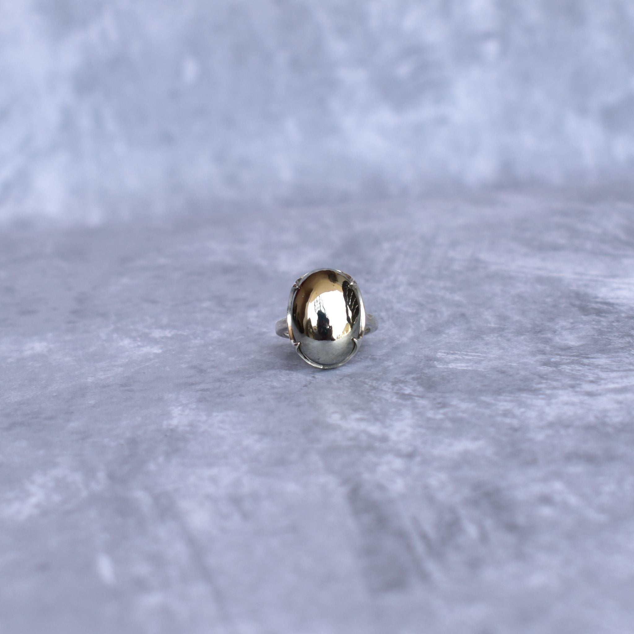 Majestic Monarch - Pyrite Ring