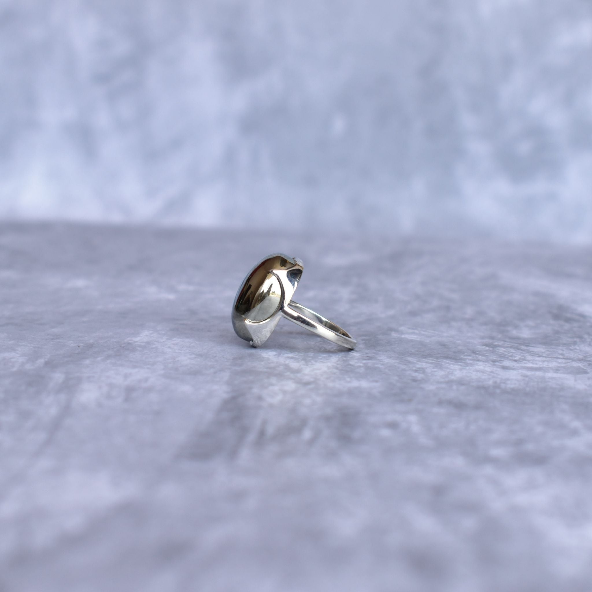 Majestic Monarch - Pyrite Ring