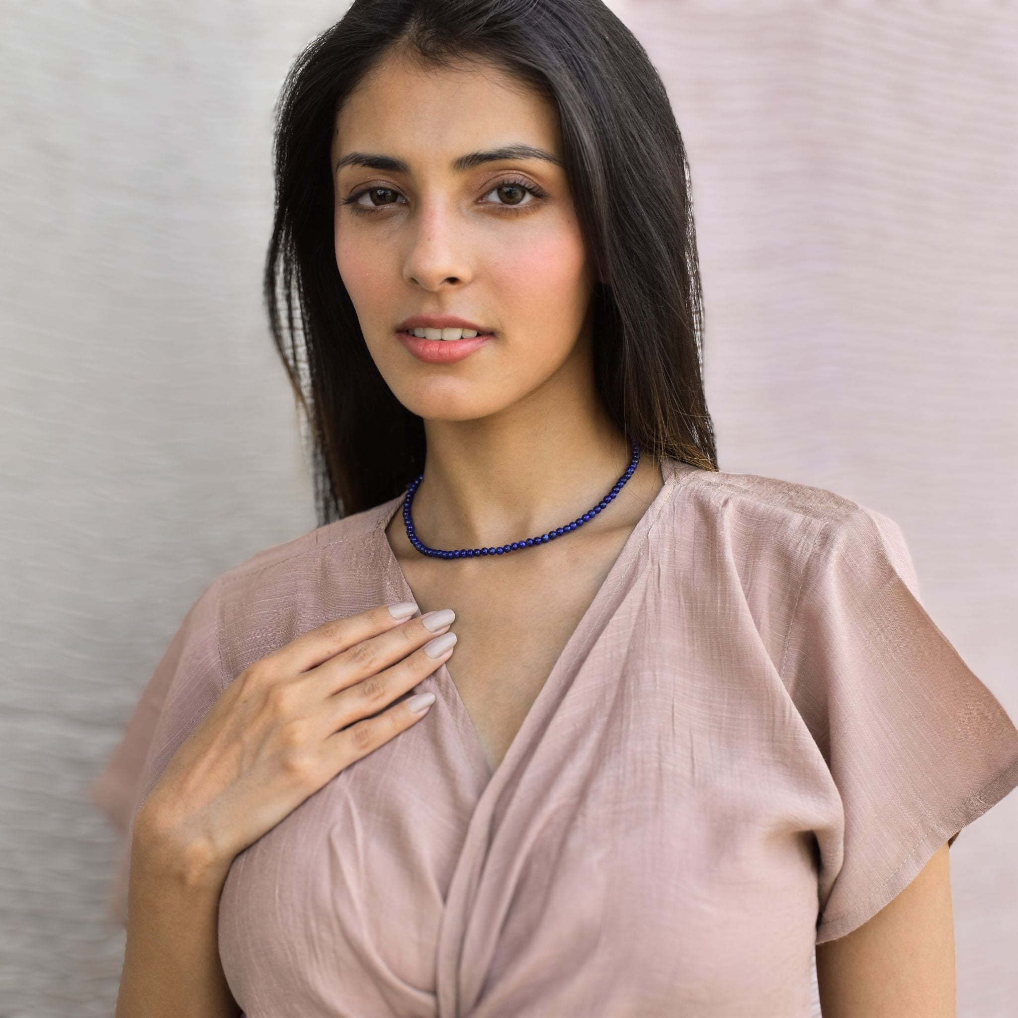 Luxe Line - Lapis Necklace