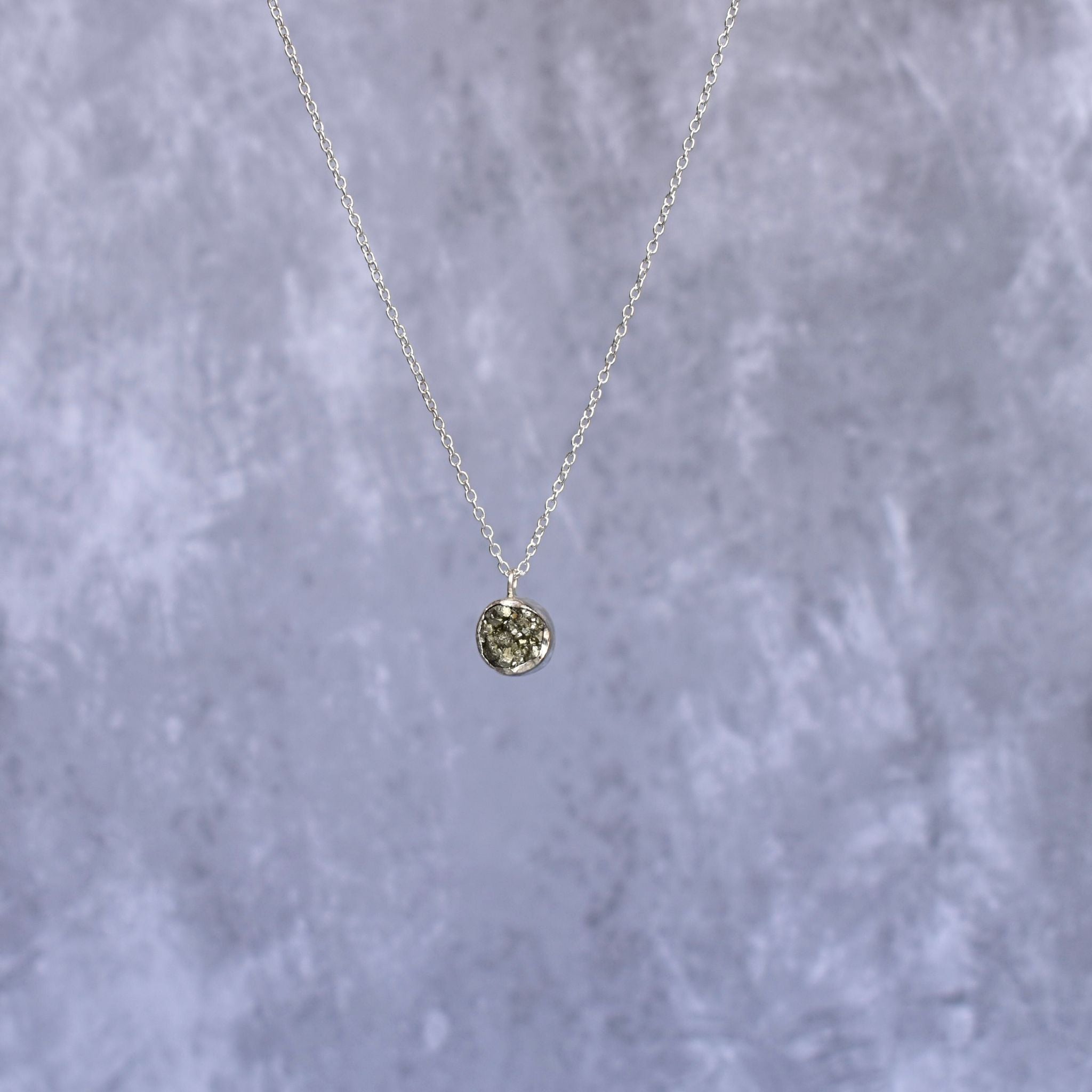 Rawnetic - Pyrite necklace