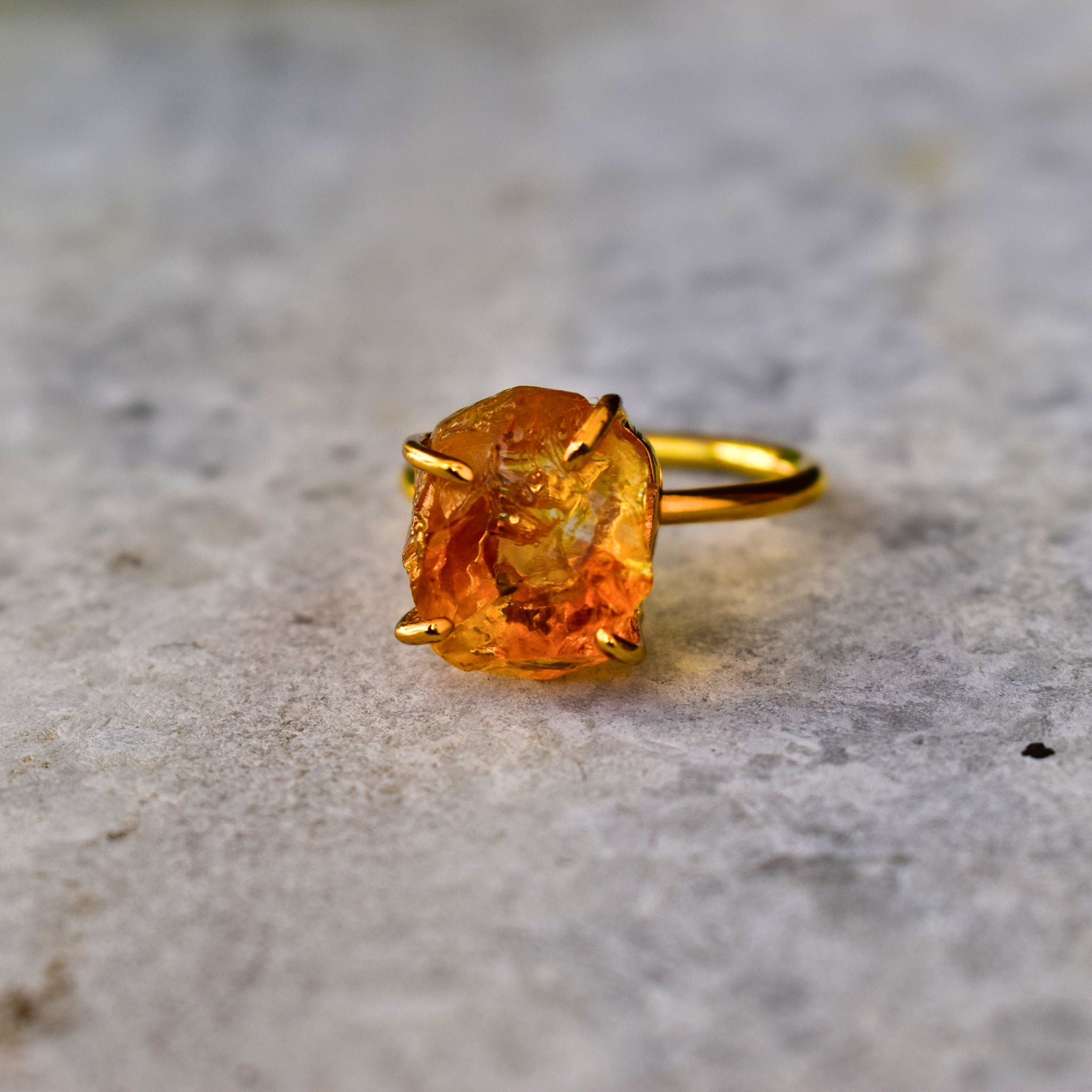 Rohe Eleganz - Citrin Ring