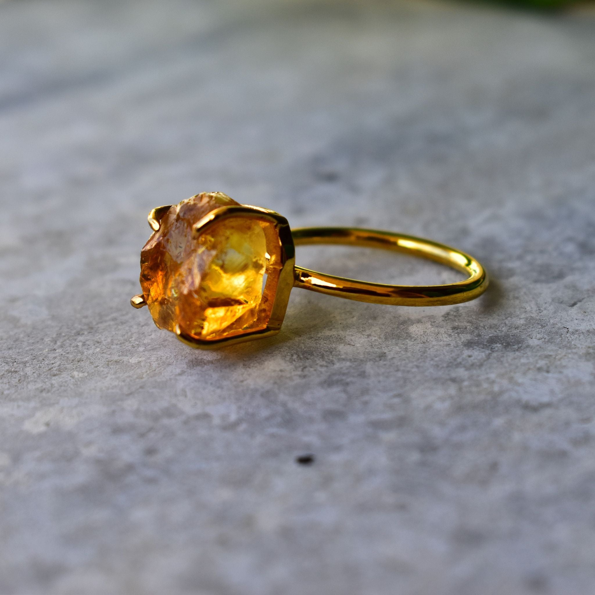 Rohe Eleganz - Citrin Ring