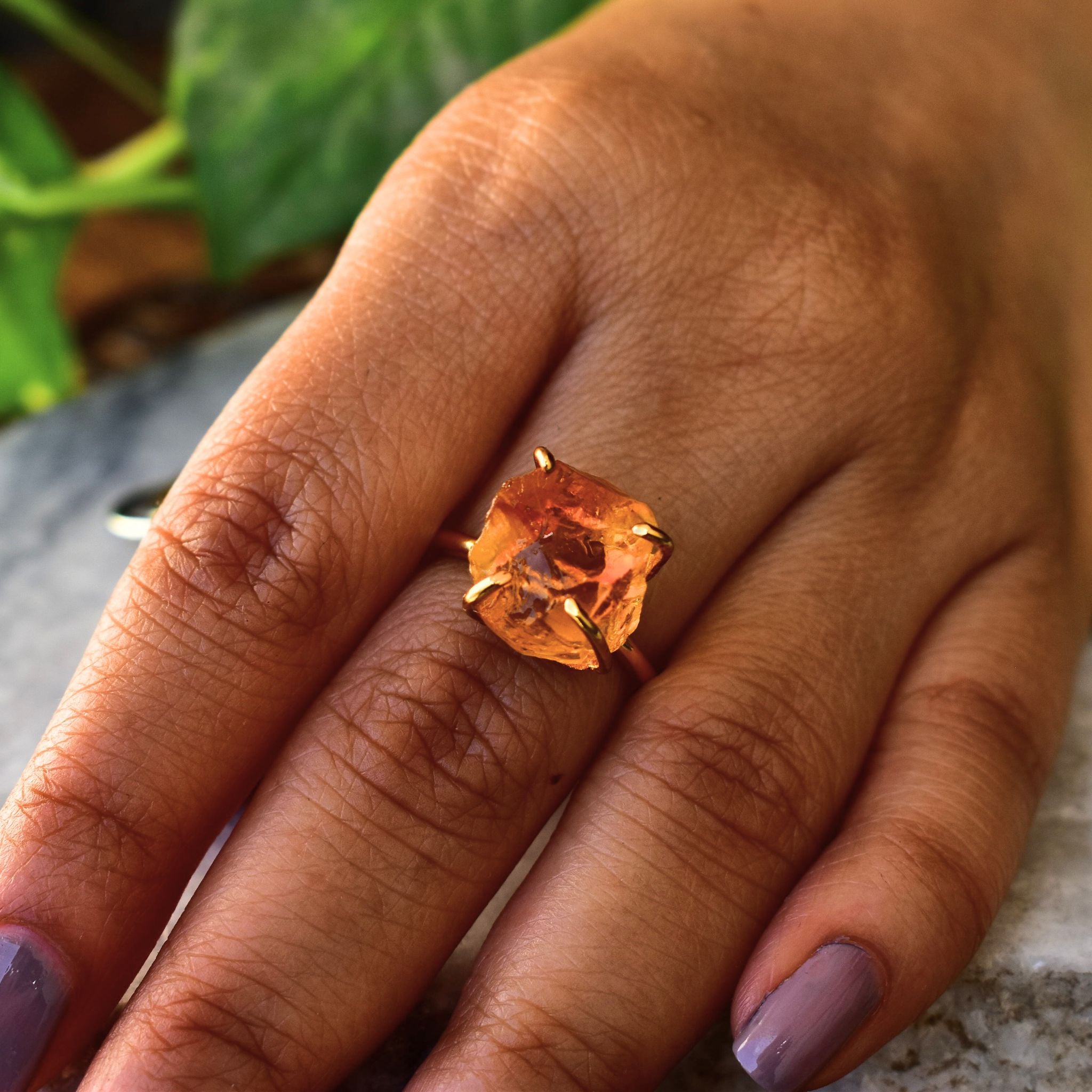Rohe Eleganz - Citrin Ring