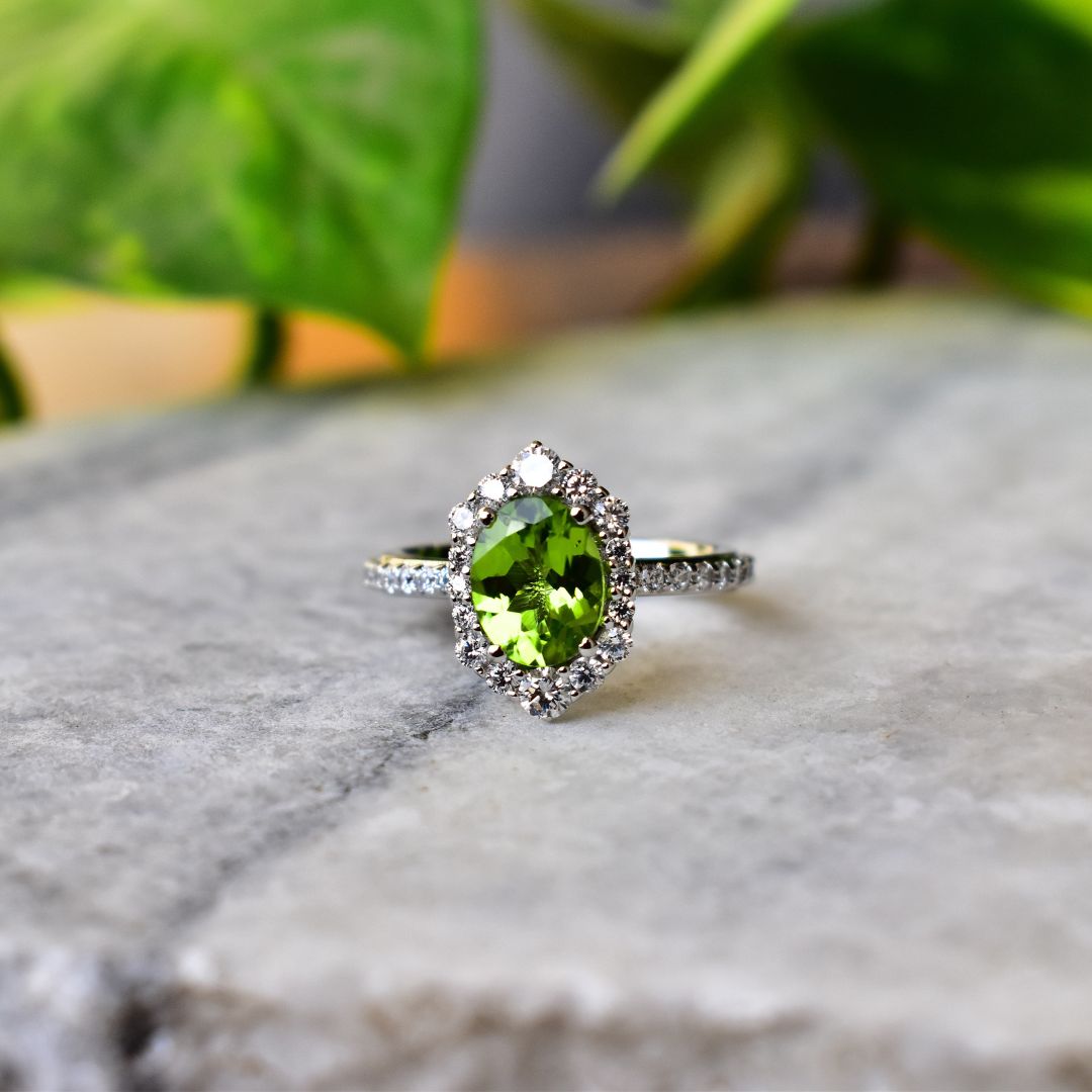 Vintage Inspired - Peridot Ring