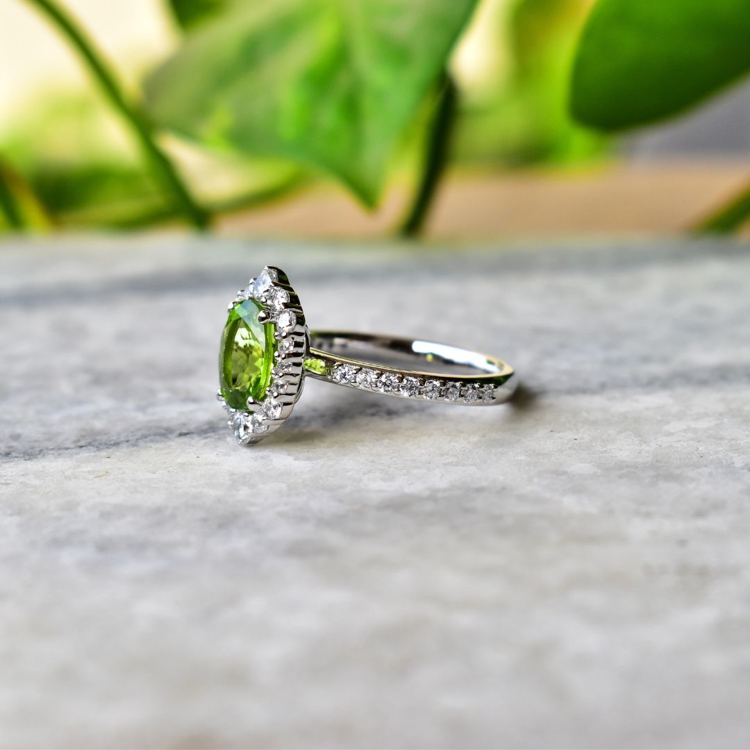 Vintage Inspired - Peridot Ring