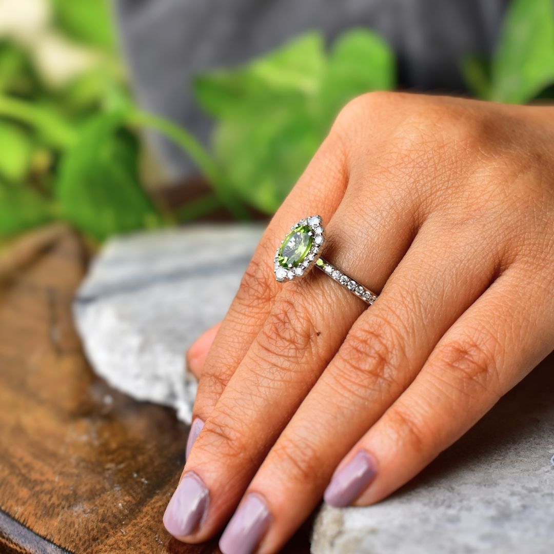 Vintage Inspired - Peridot Ring