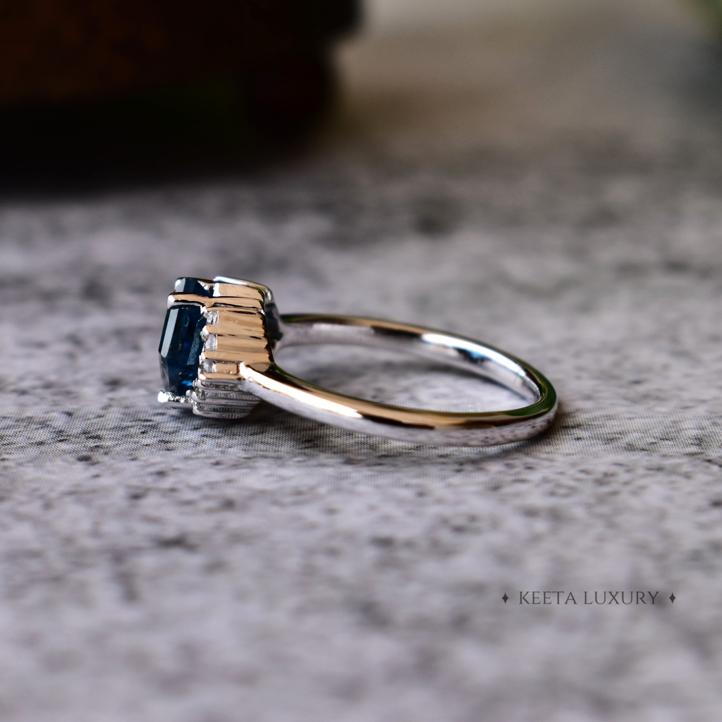 Blue Topaz Ring