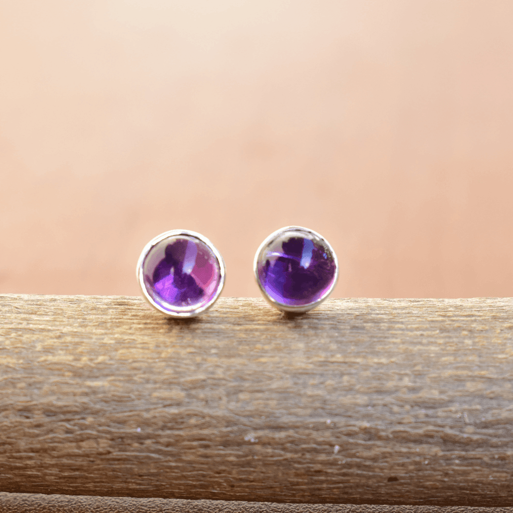 Purple Quartz Earrings