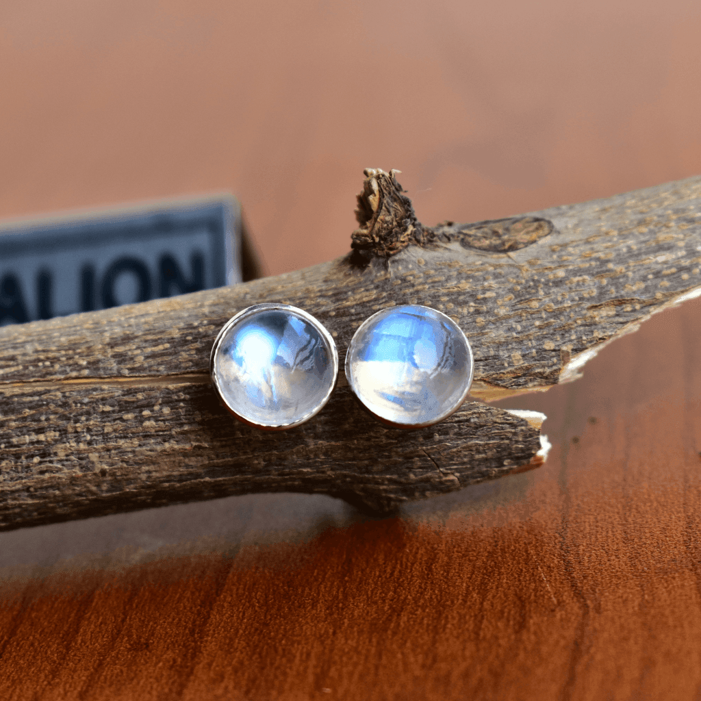 Moonstone Studs Earrings