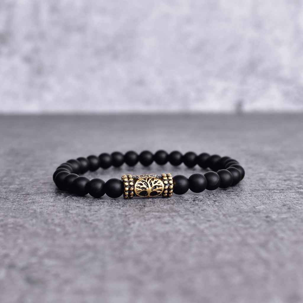 Matte Black Onyx Bracelet