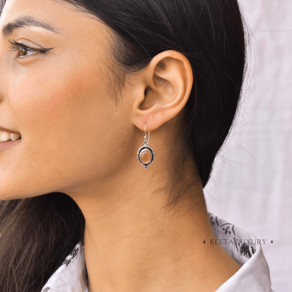 Natural Citrine Earrings