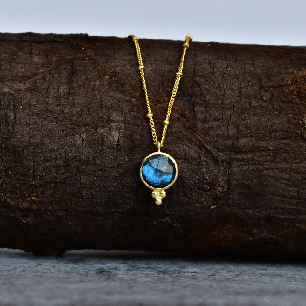 Bohemian Trove- Labradorite Necklace -