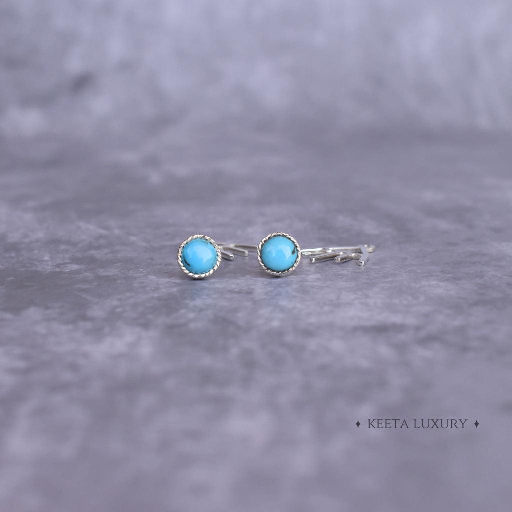 Boho Elegance - Turquoise Studs -