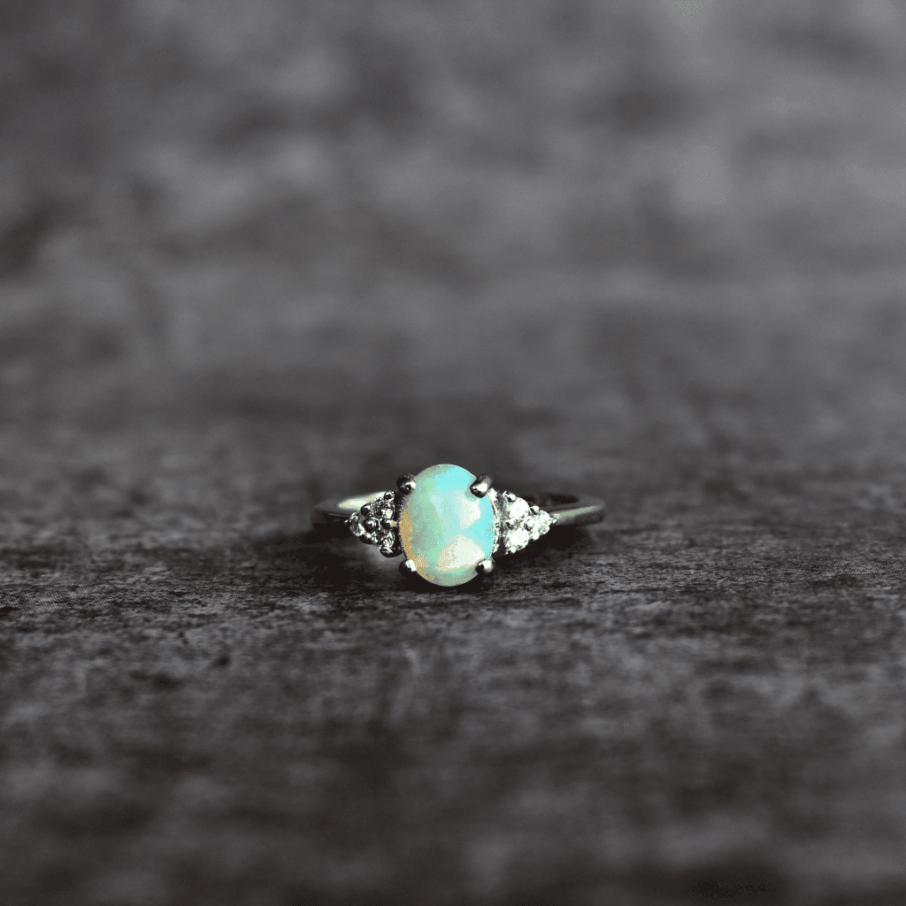 Celestial Glow - Opal Ring -