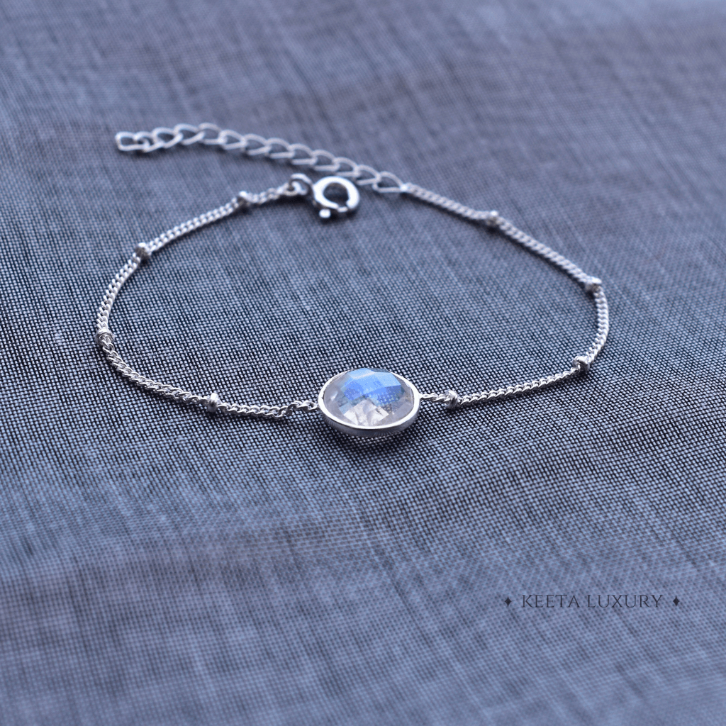 Celestial Symphony - Moonstone Bracelet -