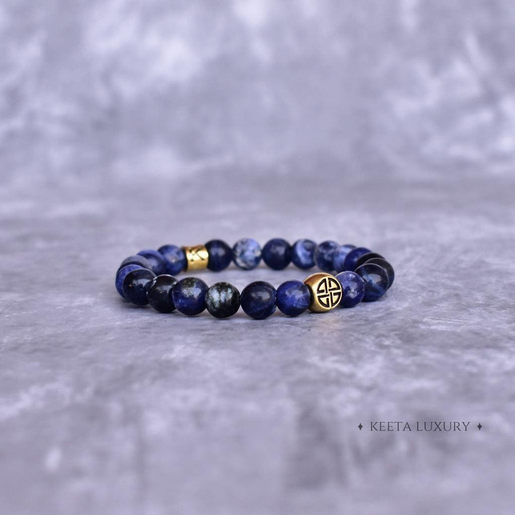 Celtic Guardian - Sodalite Bracelet -