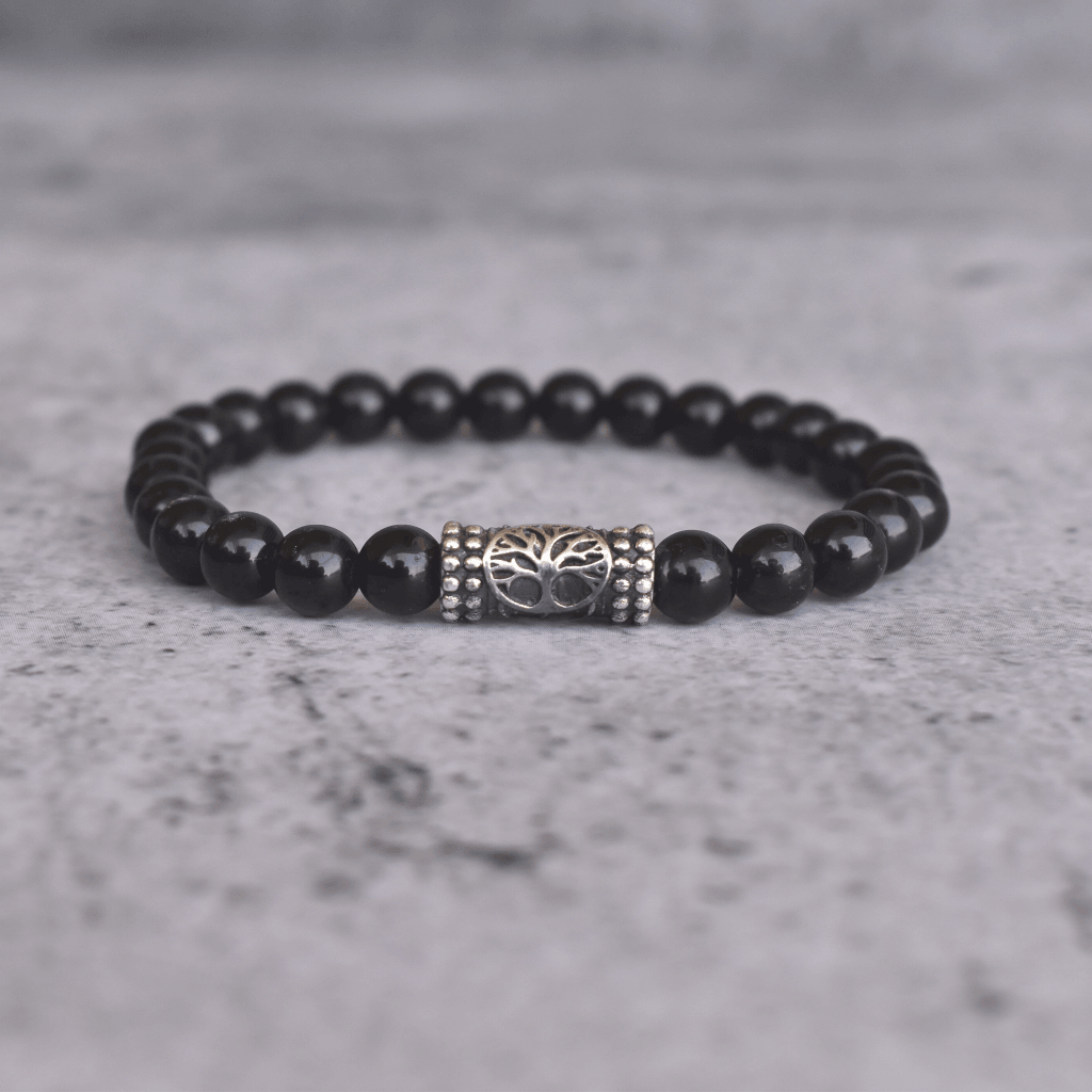 Celtic Symbolism - Black Onyx Bracelet -