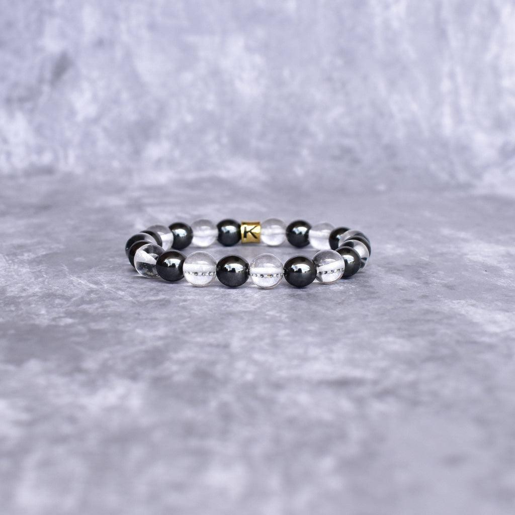Confidence - Hematite & Clear Quartz -
