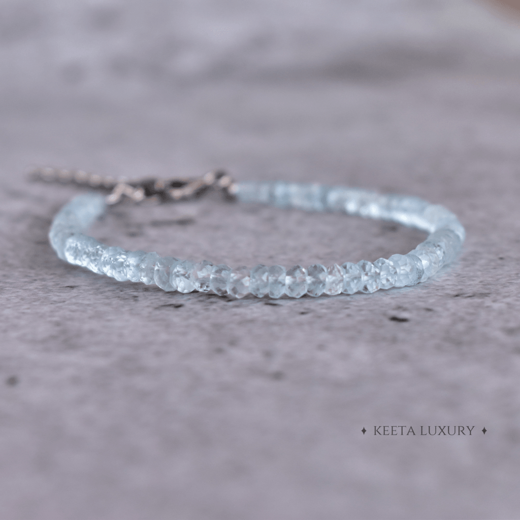 Divine - Aquamarine Bracelets -