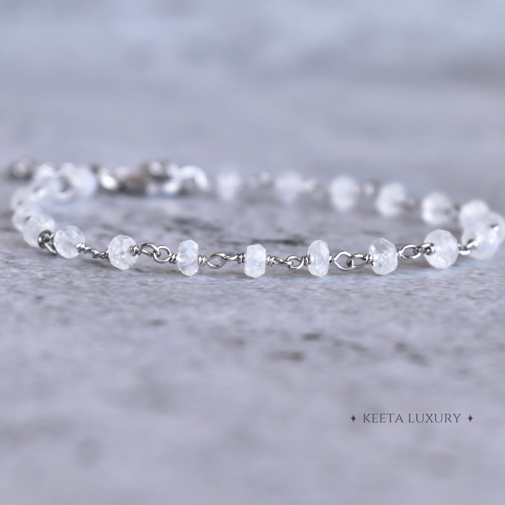 Divine Feminine - Moonstone Bracelets -