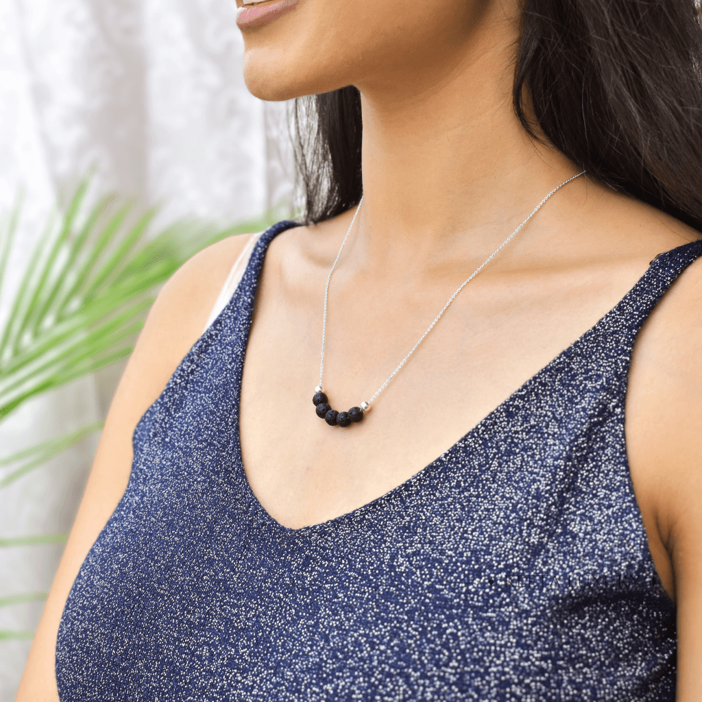 Elemental Energy - Lava Bead necklace -