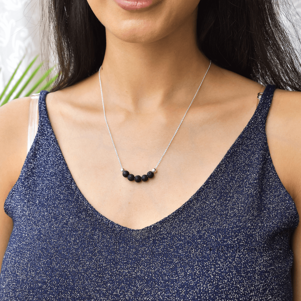 Elemental Energy - Lava Bead necklace -