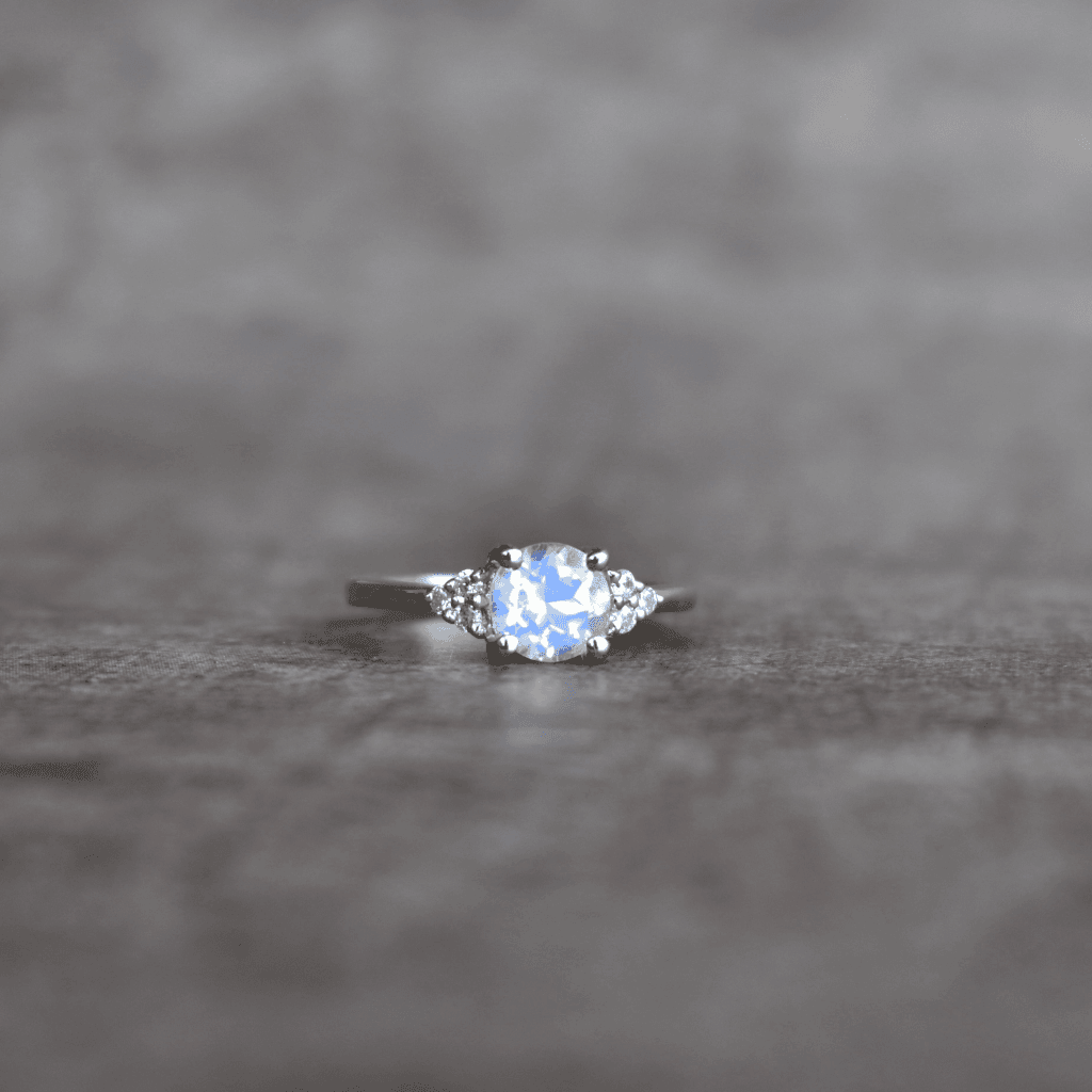 Enchanting Elegance - Moonstone Ring -