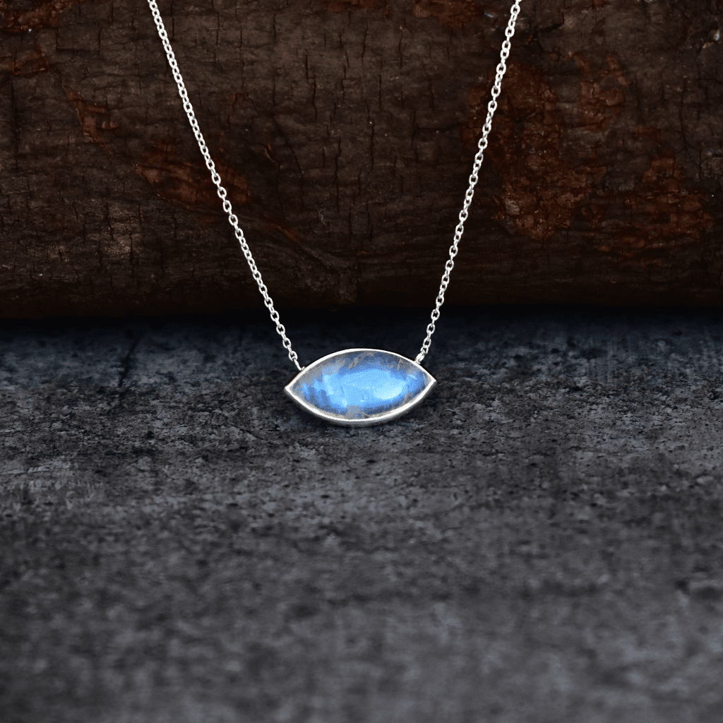 Eye Ray - Moonstone Necklace -