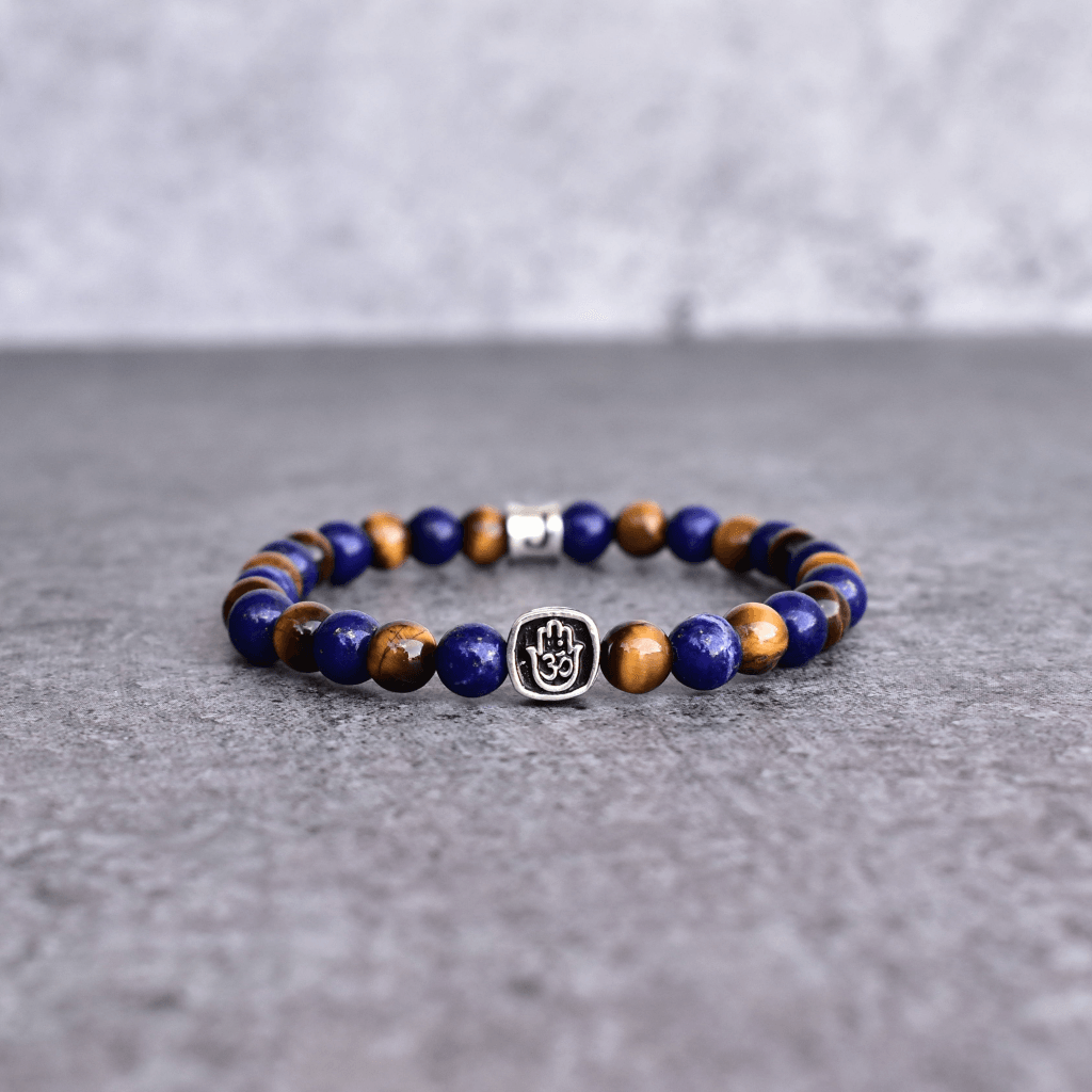 Eye Ultimate - Lapis and tiger eye bracelet -