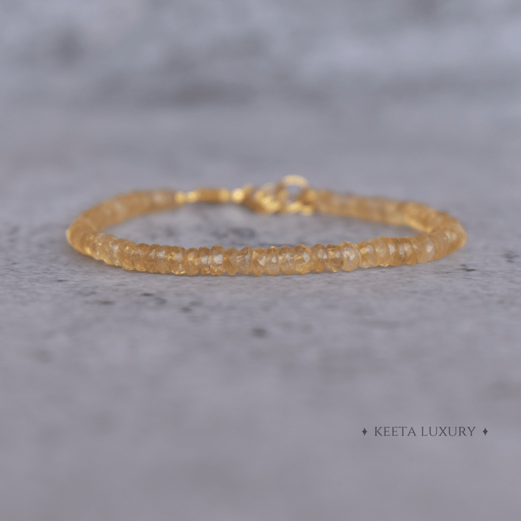 Goddess - Citrine Bracelets -
